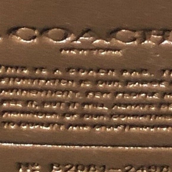 COACH 2 PIECE SET Ladybug Micro Rowan & Bag Charm - Picture 11 of 16